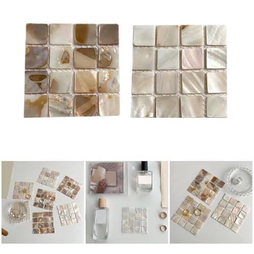 2pcs Handgefertigte Shell Untersetzer Hitzebeständige Tassenmatte Für Home Office Decoration Elegante Esstischzubehör von Tmboryuu