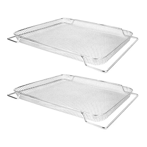 2pcs Ofenkühlung Und Backregal Rostloser Edelstahl Küche Kochgitter Für Kuchen Und Brotgrillnetz 2pcs Ofenkühlung Und Backregal Rostloser Edelstahl Küche Kochgitter Für Kuchen Und Brotgrillnetz von Tmboryuu