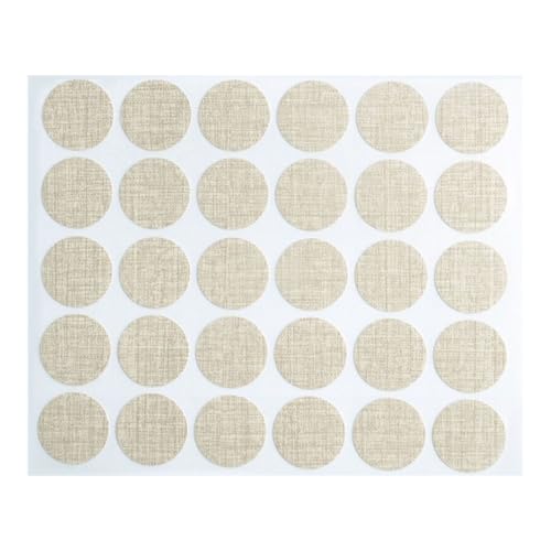 30pcs Selbstkleber Schraubloch Bedeckt Aufkleber In Stabilen Wasserdichten PVC Materialien Für Schränke Schreibtische Und Möbelfeuchtigkeitsbeständige Aufkleber von Tmboryuu
