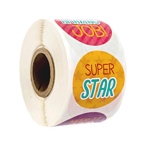 500 PCs Belohnungsaufkleber Ermutigen Motivationsetiketten Kleber Dekorativ Für Party Incentive Belohnung Ermutigende Schulmaterial Ermutigen Schulmaterialien von Tmboryuu