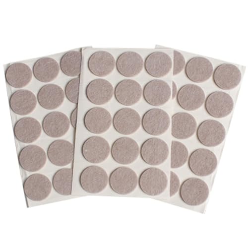 72pcs Filzstuhl Beinpolsterboden Schutzstumms Ohne Schlupf Selbstklebende Möbel Zubehör Haushalt Gebrauch Möbelzubehör Verwenden von Tmboryuu