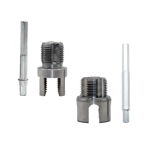 Elektrische Bohrer Kompatible PVC Pipe Threader PVC Gewinde Maker Werkzeug Für Elektrobohrer 1/2 Zoll "3/4" Kunststoff Rohr Threader Integrierter Interner Und Externer Gewinde Werkzeug Elektrische Bohrer Kompatible PVC Pipe Threader PVC Gewinde Maker Werkzeug Für Elektrobohrer 1/2 Zoll "3/4" Kunststoff Rohr Threader Integrierter Interner Und Externer Gewinde Werkzeug von Tmboryuu