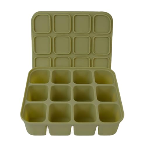 Funktionales Silikon 4/6/12 Gitter Eisformen Mit Deckel Für Küchenbüros Und Versammlungen Freien Geeignet von Tmboryuu