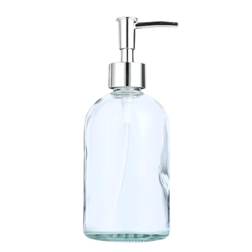Glasseifespender Mit Antislip Basis Für Badezimmer Küche Nachfüllbare Flüssigkeitsbehälter 400 Ml Glasseifeflasche Glasseifespender Mit Antislip Basis Für Badezimmer Küche Nachfüllbare Flüssigkeitsbehälter 400 Ml Glasseifeflasche von Tmboryuu