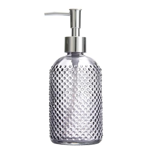 Glasseifespender Mit Antislip Basis Für Badezimmer Küche Nachfüllbare Flüssigkeitsbehälter 400 Ml Glasseifeflasche Glasseifespender Mit Antislip Basis Für Badezimmer Küche Nachfüllbare Flüssigkeitsbehälter 400 Ml Glasseifeflasche von Tmboryuu