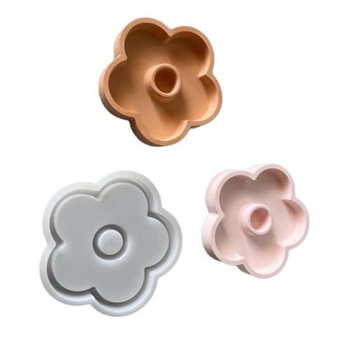 Harz Tablett Formen Silikon Kerzenschiffsformen Für Epoxidharz Säulen Kerzenhalter Schmuck Tablett Teelicht Ständer Kerze Making Silikon von Tmboryuu