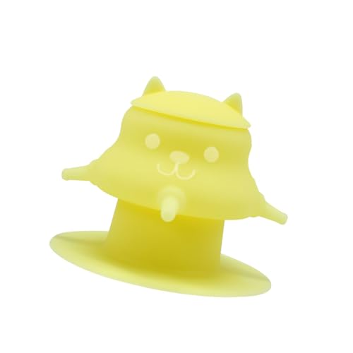 Tmboryuu Haustierpflegeflasche Für Welpen Kätzchen Mit Anti Schlupf Basis Verstellbare Brustwarzen Nahrungsmittelqualität Silikon Gelbe Silikone Haustier Pflegeflasche von Tmboryuu