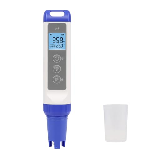 Kompakte Schwimmbadprüfungsvorrichtung Stiftstile Design Wassertester Chlormessung Phorptemperaturmesser von Tmboryuu