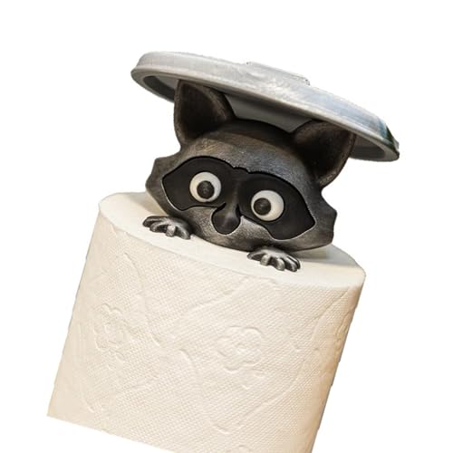 Kreative Waschbären Dekorative Toilettenpapierhalter Wandregal Für Badezimmer Küchencafé Easy Tool Release Setups Süßes Waschbad Badezimmer Accessoire Kreative Waschbären Dekorative Toilettenpapierhalter Wandregal Für Badezimmer Küchencafé Easy Tool Release Setups Süßes Waschbad Badezimmer Accessoire von Tmboryuu