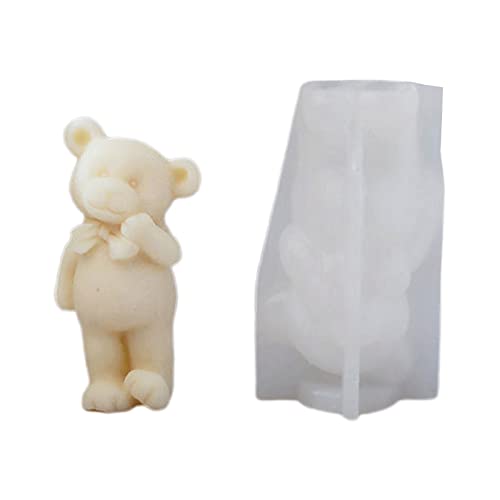 Little Bärenform Aromatherapie Kerze Schleiergöttin Gips Epoxid von Tmboryuu