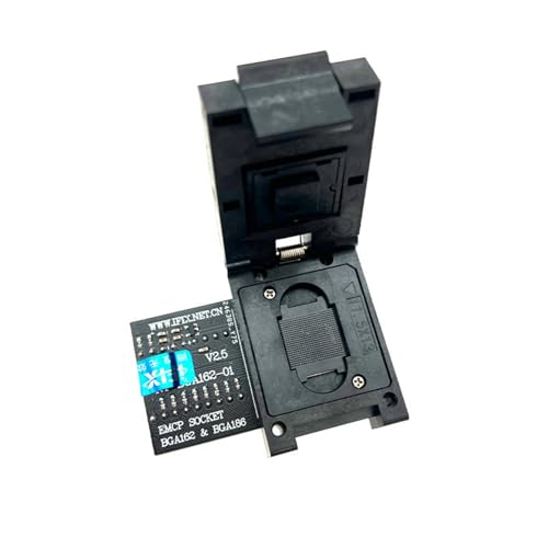 Professioneller BGA162 BGA186 Memory Chip Reader EMMC Adapter Burning Seat Socket Accessoires Für RT809H Programmierer von Tmboryuu