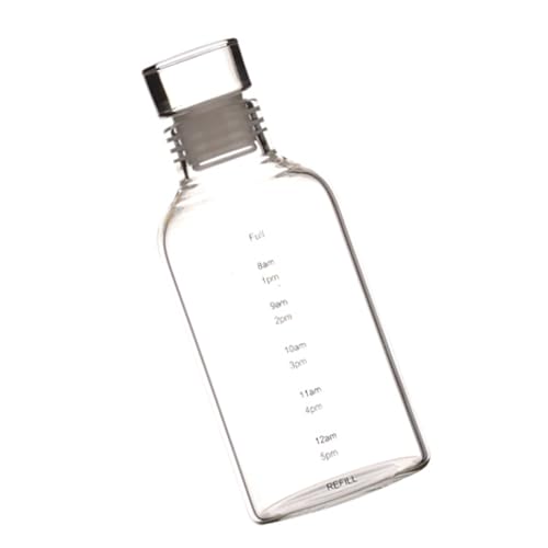 Robuster Glasbecher Mit Zeitskala Praktische Glas Turbler Mit Zeitmarkierglasflasche Für Fitness Und Bürogebrauch Robuster Glasbecher Mit Zeitskala Praktische Glas Turbler Mit Zeitmarkierglasflasche Für Fitness Und Bürogebrauch von Tmboryuu