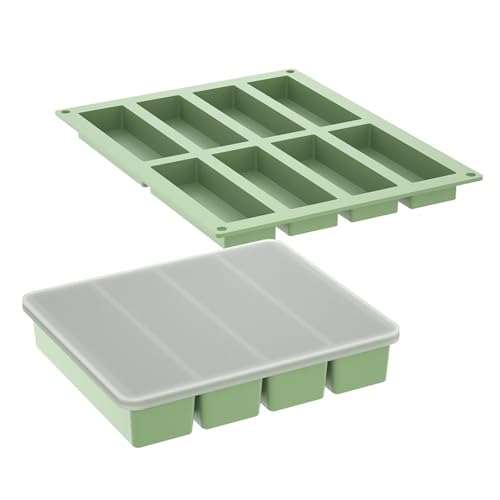 Silikon Eiswürfel Tablett Multifunktionelle Silikonform Rechteckige Form Eiswürfel Maker Eiswürfel Tablett Eiswürfel Formen von Tmboryuu
