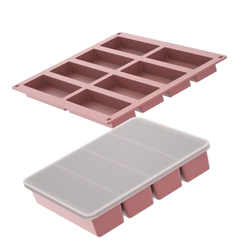 Silikon Eiswürfel Tablett Multifunktionelle Silikonform Rechteckige Form Eiswürfel Maker Eiswürfel Tablett Eiswürfel Formen von Tmboryuu