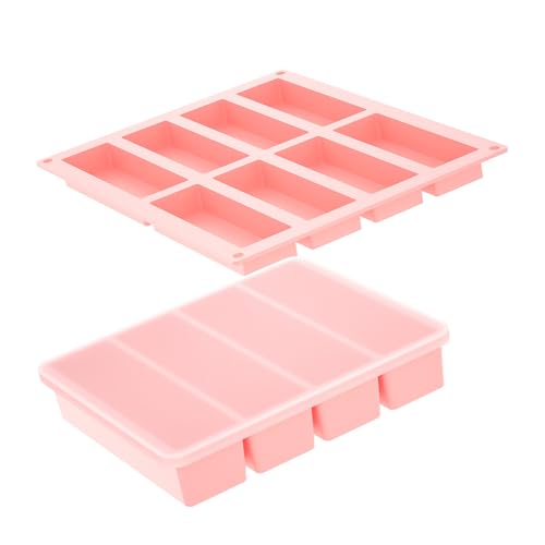 Silikon Eiswürfel Tablett Multifunktionelle Silikonform Rechteckige Form Eiswürfel Maker Eiswürfel Tablett Eiswürfel Formen von Tmboryuu