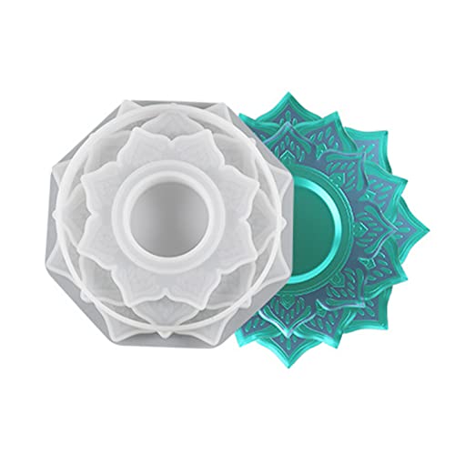 Silikonform Kerzenhalter Form Handgefertigte Kristallkugel Basis Kerzenschimmel Für Wachsbecher Segenzeremonie Kerzenhalter Formen Harzguss von Tmboryuu