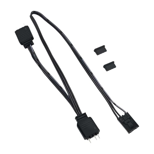 Tmboryuu 1 Bis 2 4Pin Bis 3Pin Argb Splitter Kabel 5v3p Für HDLL120 Synchronisieren Der Argb Beleuchtung Über Mehrere Lüfter Tmboryuu 1 Bis 2 4Pin Bis 3Pin Argb Splitter Kabel 5v3p Für HDLL120 Synchronisieren Der Argb Beleuchtung Über Mehrere Lüfter von Tmboryuu