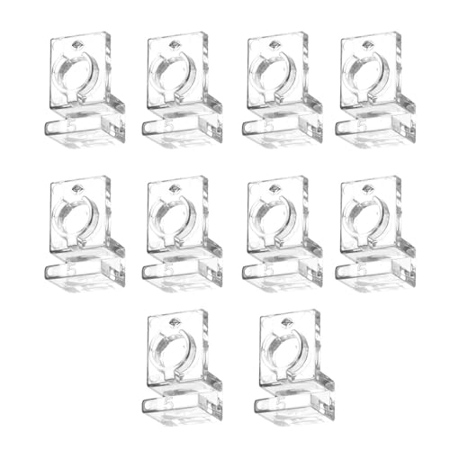 Tmboryuu 10 Pcs Zuverlässige Aquarium Deckelstütze Halterung Fischtankabdeckung Ständer Acrylfischtanks Deckbupplung Klemm Clips Fischtankhalterung Tmboryuu 10 Pcs Zuverlässige Aquarium Deckelstütze Halterung Fischtankabdeckung Ständer Acrylfischtanks Deckbupplung Klemm Clips Fischtankhalterung von Tmboryuu