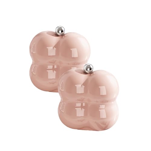 Tmboryuu 2pcs Elegante Schmuckschachtel Getrübt Geformte Organisatoren Mit Einzelnen Abteilen Aufbewahrungskoffer Für Pillen Und Zubehör Tragbare Schmuckhalter von Tmboryuu