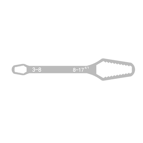 3mm-22mm Torxes Schraubenschlüssel Einstellbare Multifunktionskarte Doppelkopf Mehrzweck Spanner Reparatur Selbstverschärfung von Tmboryuu