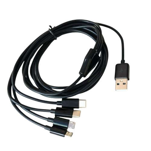 Tmboryuu 4 In 1 Mehrwerfkabel USB Ladungskabel Für Typ C 5Pin USB Geräteladung 4Devices Gleichzeitig 2typ C C von Tmboryuu