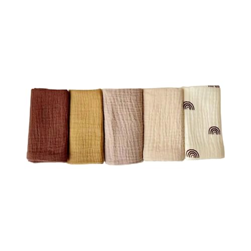 Tmboryuu 5 Teiliges Set Sanftes Baumwollkindwaschanlagen Badezeit Essentielles Handtuch 25x25 cm Unisex Design Kleines Taschentuch Atmungsaktives Säuglingsbadzubehör Tmboryuu 5 Teiliges Set Sanftes Baumwollkindwaschanlagen Badezeit Essentielles Handtuch 25x25 cm Unisex Design Kleines Taschentuch Atmungsaktives Säuglingsbadzubehör von Tmboryuu