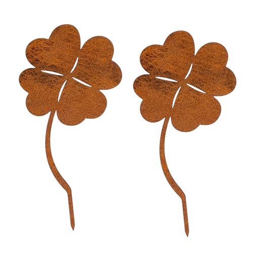 Tmboryuu Dekorative Gartenstände Set Metallgarten Ornamente wasserdichte Dekorationen Für Innenhäuser Freien Rasen Dekore von Tmboryuu