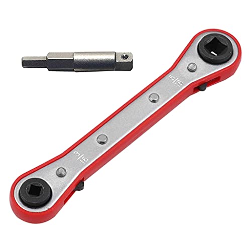 Tmboryuu HLK Serviceschlüssel Kühlung 1/4 "3/8" 3/16 "5/16" Ratcheting Klimaanlagen Bit Set Adapter von Tmboryuu
