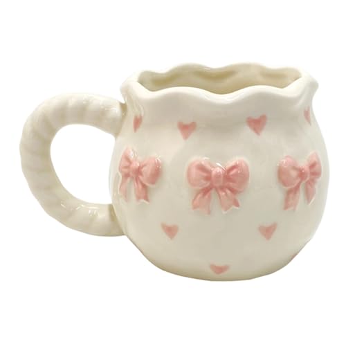 Tmboryuu Handgefertigte Keramikkaffeetasse Mit Einzigartigen Schleifen Designs Trinkbecher Porzellan Getränke Für Heimbüro Reisen Verwenden Tmboryuu Handgefertigte Keramikkaffeetasse Mit Einzigartigen Schleifen Designs Trinkbecher Porzellan Getränke Für Heimbüro Reisen Verwenden von Tmboryuu