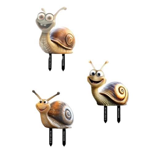 Tmboryuu Kreatives Thema Gartenpfahl Für Outdoor Dekoration PVC Wetterfestes Hof Blütenbett Erde Landschaft PVC Garden Ornament von Tmboryuu