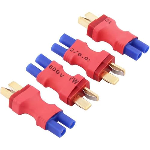 Tmboryuu Packung Von 4 Drahtlosen Steckern EC2 EC2 Femal Female Adapter Stecker Stecker Elektronischer Komponentenverbindungsstecker von Tmboryuu