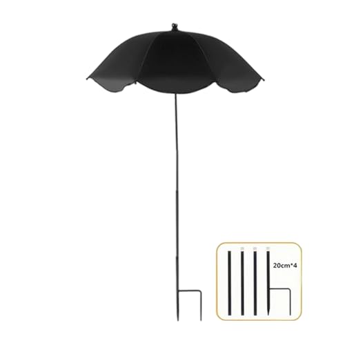 Tmboryuu Pflanzen Regenschirm Easy Installation Mehrzweckdekoration Leichter Gewicht Anlagen Regenschirmabdeckung Für Gartentourneen Verstellbarer Schatten von Tmboryuu