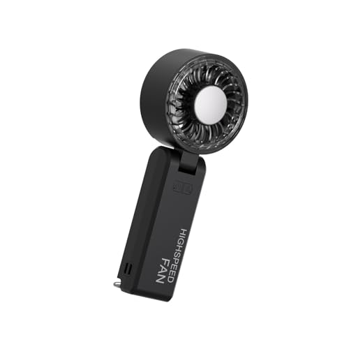 Tmboryuu Tragbarer USB Kühllüfter Leistungsstärker 9 M/s Wirbelluftströme 100 Geschwindigkeitseinstellung Ruhiger Vorgänge Für Home Office Räuschlose Tragbare Kreislauf von Tmboryuu