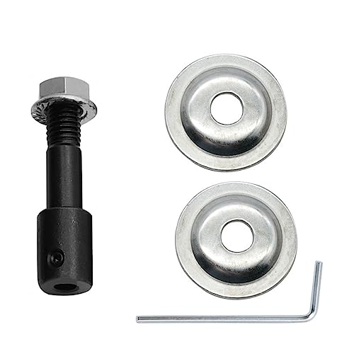 Tragbare Elektrische Bohrerbekehrungsscheibenradverlängerungsstange Spindeladapter Beton Granitsteinpolierpolier Schneidem Schleifrad Stahl Anodiert Schwarz Finish Gut von Tmboryuu