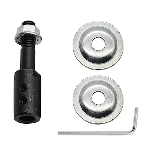 Tragbare Elektrische Bohrerbekehrungsscheibenradverlängerungsstange Spindeladapter Beton Granitsteinpolierpolier Schneidem Schleifrad Stahl Anodiert Schwarz Finish Gut von Tmboryuu