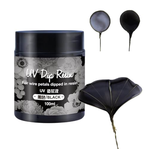 UV Dip Harz Kleberblume Flüssigkeit Für Drahtmetalle In Kristallhärtungskopfschmuck Schmuck Dip Getaucht von Tmboryuu
