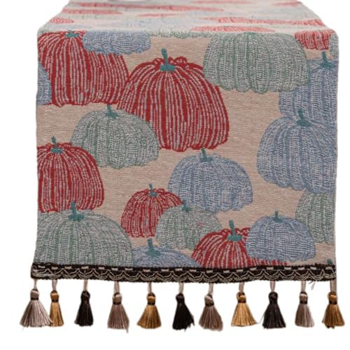 Vintaged Tableloth Table Runner Mit Einzigartigen Quastendetails Für Hochzeitsdekorationsparty Und Täglicher Verwendung von Tmboryuu