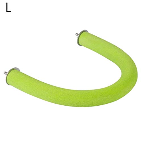 Vogelperch Spielzeugholz Holz Papagei Ständer U Förmige Schleifklauenstab Geschliffene Oberfläche Helles Farbkäfigspielzeug Für Sittiche Finkständer Sitzen Stand Rack Hühnchen Weit Große Große von Tmboryuu