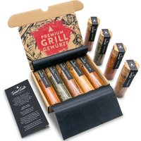 Bbq Grillgewürze Geschenkset Für Echte Grillmeister I 5 Erlesene Inkl Rezepte, Perfektes Geschenk Männer von TmbrTaste