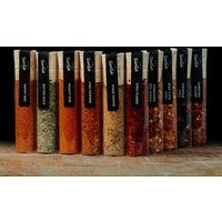 Geschenkset Gewürze Chili Und Grill Für Männer [10Er Kombi-Set] - 5 Erlesene Aromen + Scharfe Set von TmbrTaste