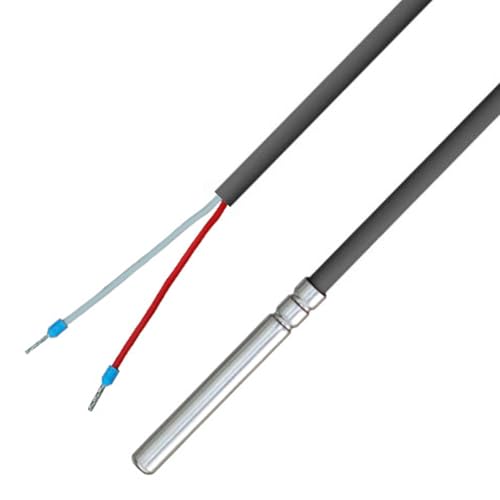 Tmonit - KTY81-210 Temperaturfühler mit 2 Meter Silikon-Leitung | bis 200°C | Temperatursensor Fühler Kabelfühler Solarfühler | Made in Germany Tmonit - KTY81-210 Temperaturfühler mit 2 Meter Silikon-Leitung | bis 200°C | Temperatursensor Fühler Kabelfühler Solarfühler | Made in Germany von Tmonit