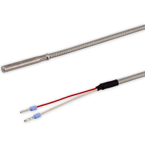Tmonit - PT1000 Rauchgasfühler Temperaturfühler mit GLS-Leitung | bis 600°C | 1-5 Meter | Temperatursensor Fühler Kabelfühler | Made in Germany Tmonit - PT1000 Rauchgasfühler Temperaturfühler mit GLS-Leitung | bis 600°C | 1-5 Meter | Temperatursensor Fühler Kabelfühler | Made in Germany von Tmonit