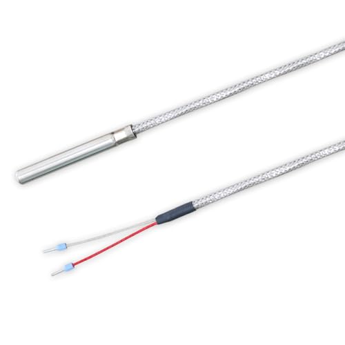 Tmonit - PT1000 bis 600°C | Rauchgasfühler Abgassensor Temperaturfühler mit GLS-Leitung | Temperatursensor Fühler Kabelfühler | Made in Germany Tmonit - PT1000 bis 600°C | Rauchgasfühler Abgassensor Temperaturfühler mit GLS-Leitung | Temperatursensor Fühler Kabelfühler | Made in Germany von Tmonit