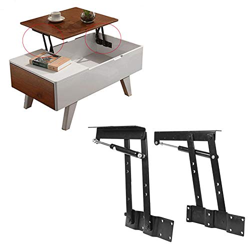 1 Paar Möbelscharnierfeder Klapp Lift Up Feder Scharniere Couchtisch Mechanismus Hardware Top Hebegestell für Hardware Möbel Tisch von Tnfeeon