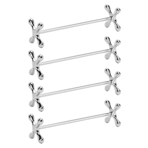 4-teilige Essstäbchenablage aus Edelstahl, Messerablage und Essstäbchenhalter Verhindern Ein Verrutschen, Esslöffelständer, Messergabelhalter, Essstäbchenständer, 4-teilige Essstäbchenablage aus Edelstahl, Messerablage und Essstäbchenhalter Verhindern Ein Verrutschen, Esslöffelständer, Messergabelhalter, Essstäbchenständer, von Tnfeeon