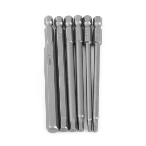 6 -PCS Magnet -Bit -Bit set -head-Toolbits für Elektro- und Hand-Stahlmaterial -Versatiles Zubehör für Übungen und Luftübung 6 -PCS Magnet -Bit -Bit set -head-Toolbits für Elektro- und Hand-Stahlmaterial -Versatiles Zubehör für Übungen und Luftübung von Tnfeeon