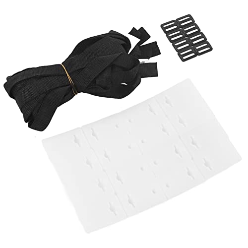 8-teiliges Set mit Solarspulengurten für Pool, Rollengurte und Clips für Pool, Universal-Penetration, einfache Installation, praktisches Set mit einfach zu installieren von Tnfeeon