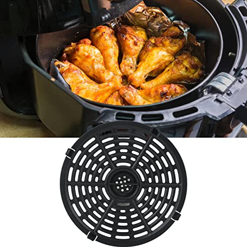 Air Fryer Ersatz-Grillpfanne, 7,9 Zoll Air Fryer Grillplatte Crisper Plate Tablett Rack Teile Zubehör für Air Fryer Nonstick Spülmaschinenfest von Tnfeeon