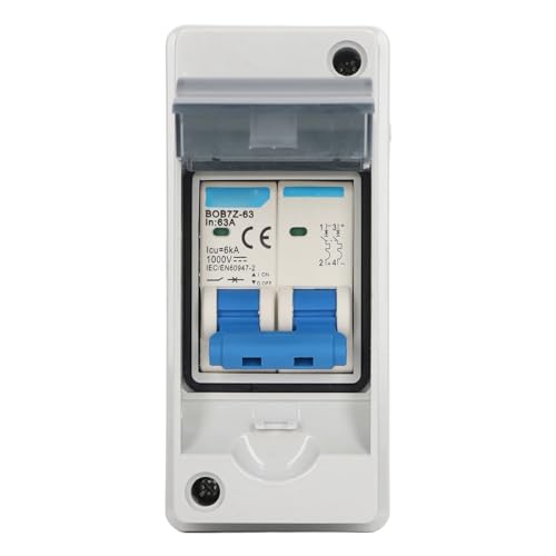 BOB7Z 63 63A PV Solar-Solar-Solar-Solar, Schutzklasse IP65, Miniaturschalter, wasserdicht, für Solarpanel, Photovoltaik, angeschlossenes System von Tnfeeon