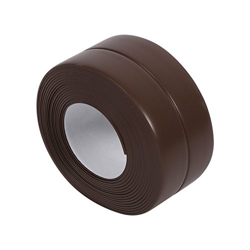 Badewannendichtband, 3,2 m Länge, selbstklebendes Dichtungsband, wasserdichtes Dichtungsband für Bad, Küche und Toilette(22mm*3.2M-Braun) von Tnfeeon